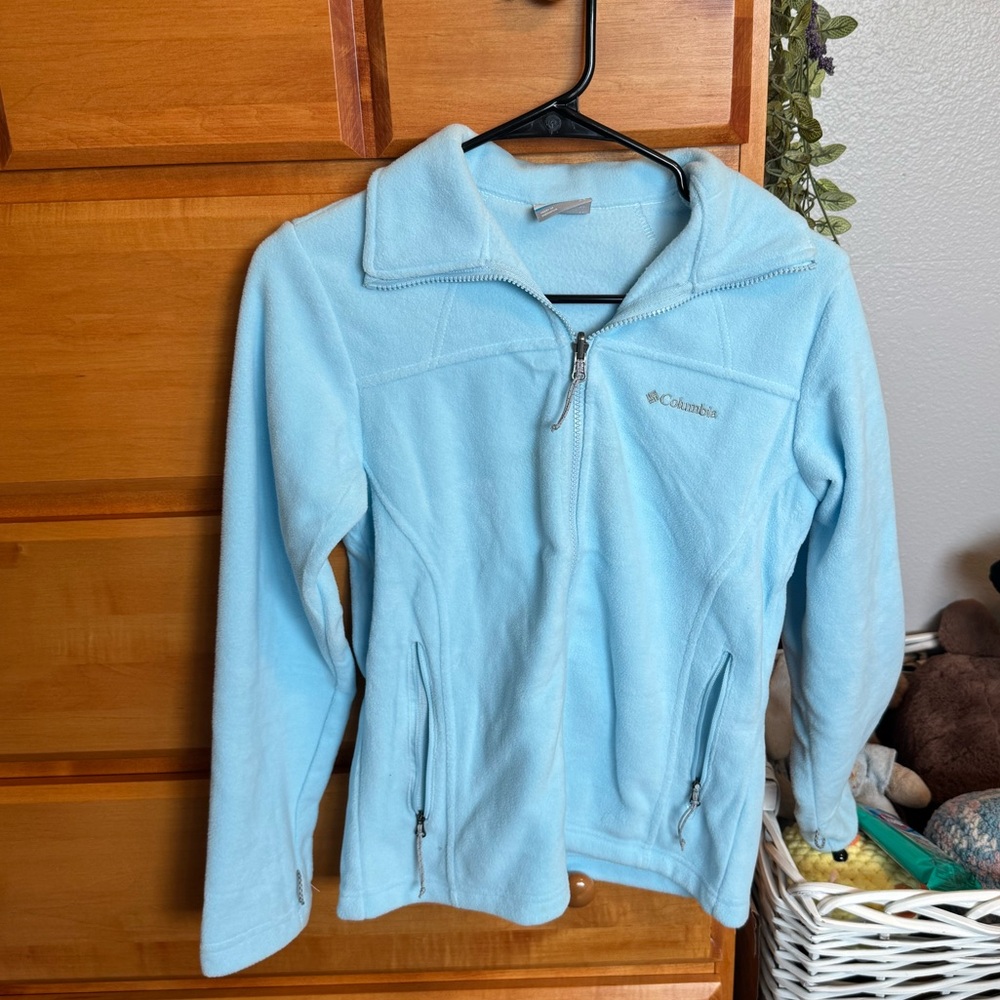 Columbia Sky Blue Fleece Jacket